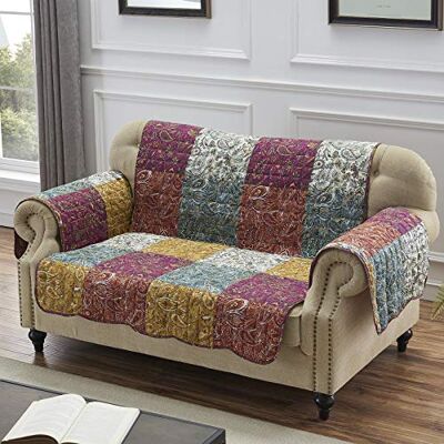 Barefoot Bungalow Protezione per Mobili Slipcover, Spezie, Loveseat Barefoot Bungalow Protezione per Mobili Slipcover, Spezie, Loveseat