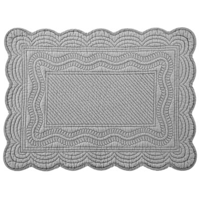 H&H Set 4 Tovagliette Americane Trapuntate in Cotone Grigio 45x33 cm – Eleganti, Lavabili a Mano, No Asciugatrice – Per Cucina, Sala da Pranzo, Colazione H&H Set 4 Tovagliette Americane Trapuntate in Cotone Grigio 45x33 cm – Eleganti, Lavabili a Mano, No Asciugatrice – Per Cucina, Sala da Pranzo, Colazione