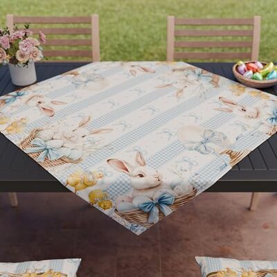 PETTI Artigiani Italiani Accessori Tessili da Cucina, Centrotavola Pasqua Moderno 90x90 cm in Microfibra, Tovaglia Centro Tavola Elegante in Stampa Digitale 26 29, 100% Made in Italy PETTI Artigiani Italiani Accessori Tessili da Cucina, Centrotavola Pasqua Moderno 90x90 cm in Microfibra, Tovaglia Centro Tavola Elegante in Stampa Digitale 26 29, 100% Made in Italy