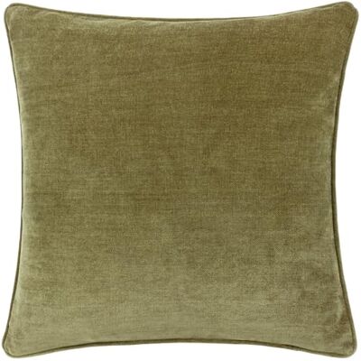 Yard Heavy Chenille Fodera Per Cuscino Fodera decorativa di lusso in morbido velluto con bordino (Oliva 50x50cm) Yard Heavy Chenille Fodera Per Cuscino Fodera decorativa di lusso in morbido velluto con bordino (Oliva 50x50cm)