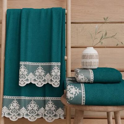 PETTI Artigiani Italiani Asciugamani Bagno in 100% Spugna di Cotone, Set Asciugamani 1+1, 2 Pezzi 1 Asciugamano Viso e 1 Asciugamano Mani, Ottanio PETTI Artigiani Italiani Asciugamani Bagno in 100% Spugna di Cotone, Set Asciugamani 1+1, 2 Pezzi 1 Asciugamano Viso e 1 Asciugamano Mani, Ottanio