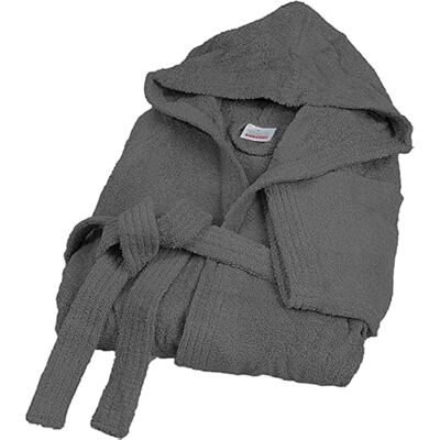 Bassetti Accappatoio 100% Spugna di Puro Cotone Tinta Unita Lungo con Cappuccio e Tasche Altamente Assorbente Adulto Unisex vari colori e taglie da S a 5XL Bassetti Accappatoio 100% Spugna di Puro Cotone Tinta Unita Lungo con Cappuccio e Tasche Altamente Assorbente Adulto Unisex vari colori e taglie da S a 5XL