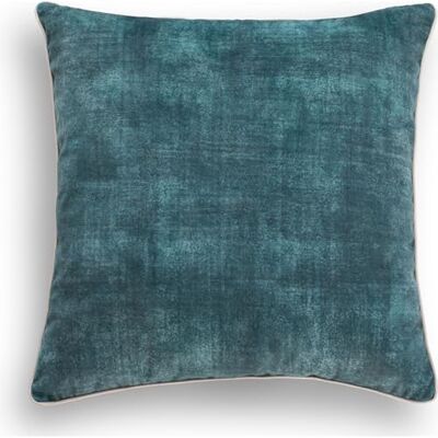 ECOMMERC3 Federa per cuscino, 45 x 45 cm, con rivestimento antimacchia, colore blu, protezione ideale contro fuoriuscite e facile da pulire ECOMMERC3 Federa per cuscino, 45 x 45 cm, con rivestimento antimacchia, colore blu, protezione ideale contro fuoriuscite e facile da pulire