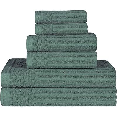 Superior Asciugamano, cotone, basilico, set da 6 pezzi Superior Asciugamano, cotone, basilico, set da 6 pezzi