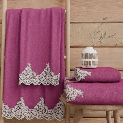 PETTI Artigiani Italiani Asciugamani Bagno in 100% Spugna di Cotone, Set Asciugamani 1+1, 2 Pezzi 1 Asciugamano Viso e 1 Asciugamano Mani, Fuxia PETTI Artigiani Italiani Asciugamani Bagno in 100% Spugna di Cotone, Set Asciugamani 1+1, 2 Pezzi 1 Asciugamano Viso e 1 Asciugamano Mani, Fuxia