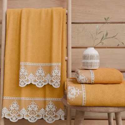 PETTI Artigiani Italiani Asciugamani Bagno in 100% Spugna di Cotone, Set Asciugamani 1+1, 2 Pezzi 1 Asciugamano Viso e 1 Asciugamano Mani, Arancione PETTI Artigiani Italiani Asciugamani Bagno in 100% Spugna di Cotone, Set Asciugamani 1+1, 2 Pezzi 1 Asciugamano Viso e 1 Asciugamano Mani, Arancione