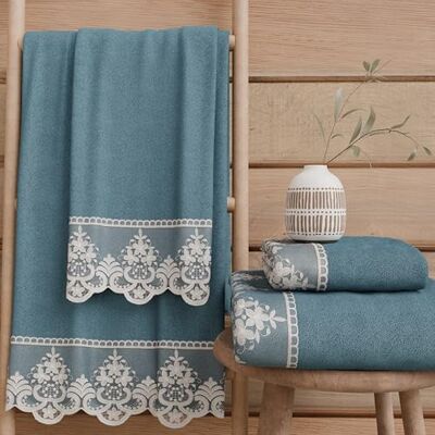 PETTI Artigiani Italiani Asciugamani Bagno in 100% Spugna di Cotone, Set Asciugamani 1+1, 2 Pezzi 1 Asciugamano Viso e 1 Asciugamano Mani, Avion PETTI Artigiani Italiani Asciugamani Bagno in 100% Spugna di Cotone, Set Asciugamani 1+1, 2 Pezzi 1 Asciugamano Viso e 1 Asciugamano Mani, Avion