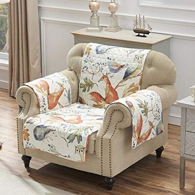 Greenland Home Fashions Barefoot Bungalow Willow Cover per slip, colore: Naturale Greenland Home Fashions Barefoot Bungalow Willow Cover per slip, colore: Naturale