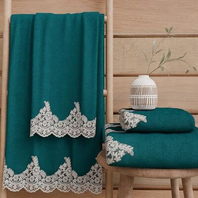 PETTI Artigiani Italiani Asciugamani Bagno in 100% Spugna di Cotone, Set Asciugamani 1+1, 2 Pezzi 1 Asciugamano Viso e 1 Asciugamano Mani, Ottanio PETTI Artigiani Italiani Asciugamani Bagno in 100% Spugna di Cotone, Set Asciugamani 1+1, 2 Pezzi 1 Asciugamano Viso e 1 Asciugamano Mani, Ottanio