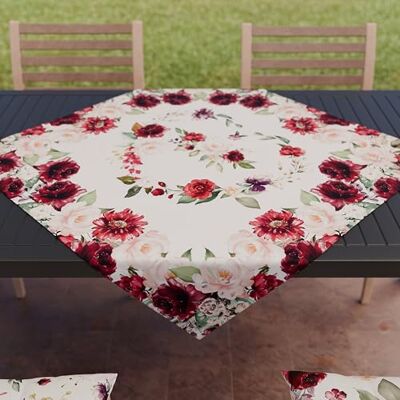 PETTI Artigiani Italiani Accessori Tessili da Cucina, Centrotavola Moderno 90x90 cm in Microfibra, Tovaglia Centro Tavola Elegante in Stampa Digitale Floreale 07, 100% Made in Italy PETTI Artigiani Italiani Accessori Tessili da Cucina, Centrotavola Moderno 90x90 cm in Microfibra, Tovaglia Centro Tavola Elegante in Stampa Digitale Floreale 07, 100% Made in Italy