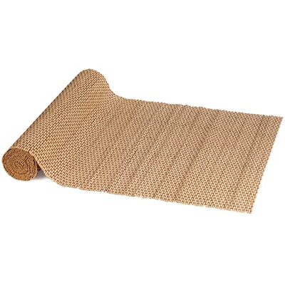 BambooMN Runner da tavola in bambù naturale con filo marrone, decorazione per la casa, 33 x 177,8 cm, 1 pezzo BambooMN Runner da tavola in bambù naturale con filo marrone, decorazione per la casa, 33 x 177,8 cm, 1 pezzo