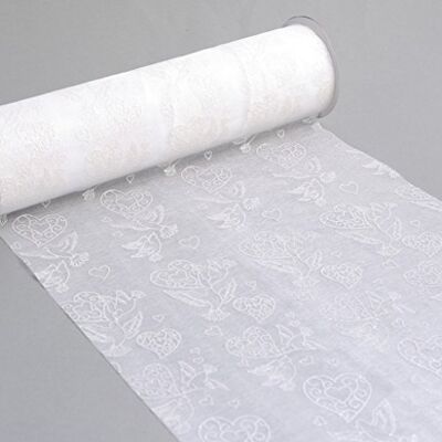 Deko und Band Organza Matrimonio Tavolo Band – Bianco – 28 cm – 5 m – 98000 00 (4,16 €/m) Deko und Band Organza Matrimonio Tavolo Band – Bianco – 28 cm – 5 m – 98000 00 (4,16 €/m)