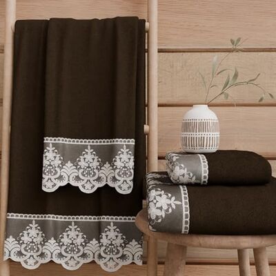 PETTI Artigiani Italiani Asciugamani Bagno in 100% Spugna di Cotone, Set Asciugamani 1+1, 2 Pezzi 1 Asciugamano Viso e 1 Asciugamano Mani, Marrone PETTI Artigiani Italiani Asciugamani Bagno in 100% Spugna di Cotone, Set Asciugamani 1+1, 2 Pezzi 1 Asciugamano Viso e 1 Asciugamano Mani, Marrone