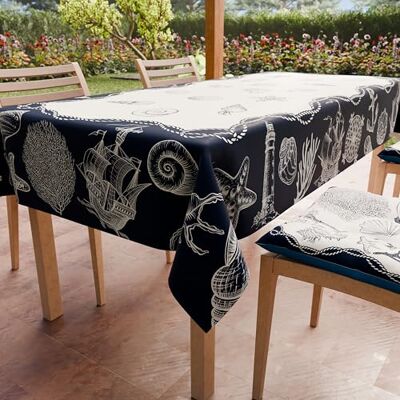 PETTI ARTIGIANI ITALIANI Marino Tovaglia rettangolare antimacchia - 140x180 cm PETTI ARTIGIANI ITALIANI Marino Tovaglia rettangolare antimacchia - 140x180 cm
