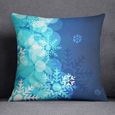 Bonamaison Federa per Cuscino Decorativo, Polyester, Multicolore, 45x45 cm Bonamaison Federa per Cuscino Decorativo, Polyester, Multicolore, 45x45 cm