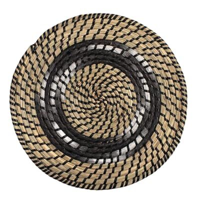 H&H Set 6 Tovagliette Tonde, Seagrass, Colorate, cm38 H&H Set 6 Tovagliette Tonde, Seagrass, Colorate, cm38