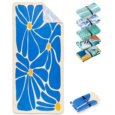 Fit-Flip Telo Mare microfibra, leggero, fine e ad asciugatura rapida Fit-Flip Telo Mare microfibra, leggero, fine e ad asciugatura rapida