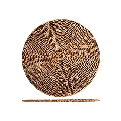H&H Tovaglietta Tonda in Rattan, Diametro 36 cm, Colore Naturale/Marrone – Realizzata a Mano, Ideale per Tutti i Contesti e Arredamenti, Perfetta per Ogni Stagionalità H&H Tovaglietta Tonda in Rattan, Diametro 36 cm, Colore Naturale/Marrone – Realizzata a Mano, Ideale per Tutti i Contesti e Arredamenti, Perfetta per Ogni Stagionalità