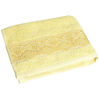 Excelsa Country Spa Asciugamano, Ospite, Cotone, Paglia, 21x21x2 cm Excelsa Country Spa Asciugamano, Ospite, Cotone, Paglia, 21x21x2 cm