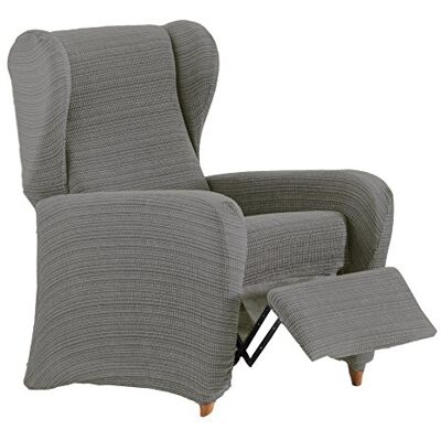 Eysa Italia Aquiles Copripoltrona Elastico Relax, Poliestere-Cotone, Grigio, 37x29x5 cm Eysa Italia Aquiles Copripoltrona Elastico Relax, Poliestere-Cotone, Grigio, 37x29x5 cm