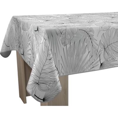 Le linge de Jules Tovaglia antimacchia Olinda grigia, rettangolare, 120 x 150 cm Le linge de Jules Tovaglia antimacchia Olinda grigia, rettangolare, 120 x 150 cm