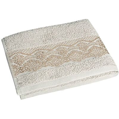 Excelsa Country Spa Asciugamano, Ospite, Cotone, Écru, 21x21x2 cm Excelsa Country Spa Asciugamano, Ospite, Cotone, Écru, 21x21x2 cm