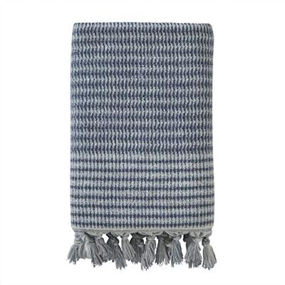 SKL Home by Saturday Knight Ltd., asciugamano da bagno, cotone, blu denim, 71 x 137 cm SKL Home by Saturday Knight Ltd., asciugamano da bagno, cotone, blu denim, 71 x 137 cm