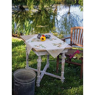 Vervaco Tovaglia Punto Croce Con Tela Aida GIARDINAGGIO Biancheria Da Tavola Set Fai Da Te Creativo Punto Croce Contato Kit 80 x 80 cm Hobby Creativi Adulti Casa Decor Cross Stitch Embroidery Vervaco Tovaglia Punto Croce Con Tela Aida GIARDINAGGIO Biancheria Da Tavola Set Fai Da Te Creativo Punto Croce Contato Kit 80 x 80 cm Hobby Creativi Adulti Casa Decor Cross Stitch Embroidery