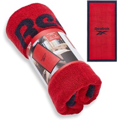 Reebok Prague Asciugamano Cotone Rosso – Telo Bagno Grande Morbido Asciugamani Palestra e Doccia Uomo e Donna Asciugamano Sportivo Asciugatura Rapida Mare, Piscina e Viaggio Reebok Prague Asciugamano Cotone Rosso – Telo Bagno Grande Morbido Asciugamani Palestra e Doccia Uomo e Donna Asciugamano Sportivo Asciugatura Rapida Mare, Piscina e Viaggio
