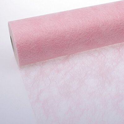 Deko AS GmbH Sizoflor Runner da Tavolo, 30 cm, Rotolo da 25 m, Colore: Rosa Chiaro Deko AS GmbH Sizoflor Runner da Tavolo, 30 cm, Rotolo da 25 m, Colore: Rosa Chiaro