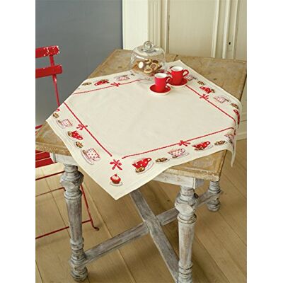 Vervaco Tovaglia Punto Croce con Tela Aida Pausa caffè Biancheria da Tavola Set Fai da Te Creativo Punto Croce Contato Kit 80 x 80 cm Hobby Creativi Adulti Casa Decor Cross Stitch Embroidery Vervaco Tovaglia Punto Croce con Tela Aida Pausa caffè Biancheria da Tavola Set Fai da Te Creativo Punto Croce Contato Kit 80 x 80 cm Hobby Creativi Adulti Casa Decor Cross Stitch Embroidery