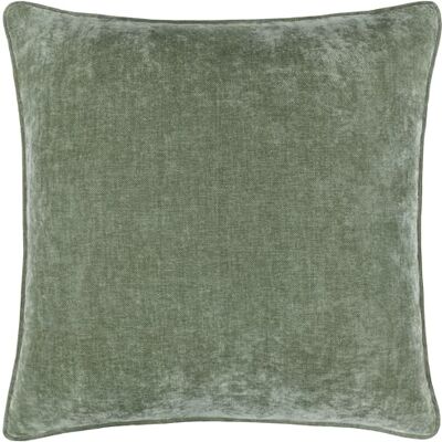 Yard Heavy Chenille Fodera Per Cuscino Fodera decorativa di lusso in morbido velluto con bordino (Eucalipto 50x50cm) Yard Heavy Chenille Fodera Per Cuscino Fodera decorativa di lusso in morbido velluto con bordino (Eucalipto 50x50cm)