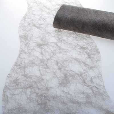Deko AS GmbH Sizo Flor Tavolo Band Onda Taglio Antracite – Taupe ca. 25 cm Rotolo 25 Meter 60 W 026 della R Deko AS GmbH Sizo Flor Tavolo Band Onda Taglio Antracite – Taupe ca. 25 cm Rotolo 25 Meter 60 W 026 della R
