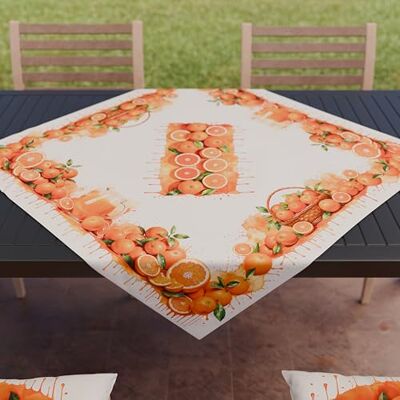 PETTI Artigiani Italiani Accessori Tessili da Cucina, Centrotavola Moderno 90x90 cm in Microfibra, Tovaglia Centro Tavola Elegante in Stampa Digitale Arance, 100% Made in Italy PETTI Artigiani Italiani Accessori Tessili da Cucina, Centrotavola Moderno 90x90 cm in Microfibra, Tovaglia Centro Tavola Elegante in Stampa Digitale Arance, 100% Made in Italy