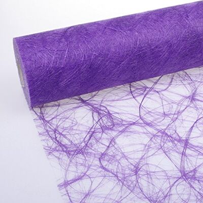 Deko AS GmbH Sizoweb Rotolo di Nastro da tavola, 20 cm, 25 m, Colore: Lilla Deko AS GmbH Sizoweb Rotolo di Nastro da tavola, 20 cm, 25 m, Colore: Lilla