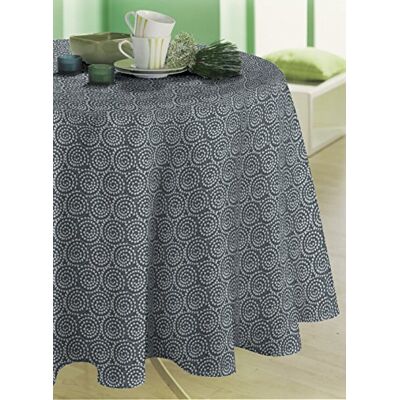 CALITEX Saigon Tovaglia PVC Zinco 140 x 140 cm CALITEX Saigon Tovaglia PVC Zinco 140 x 140 cm