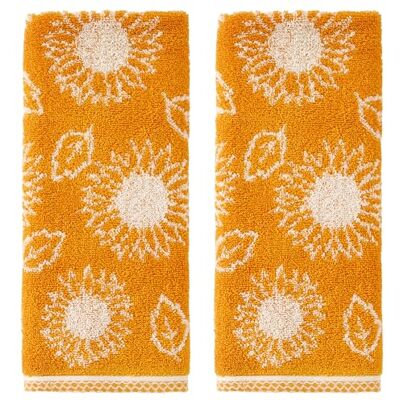 SKL Home Asciugamano girasole (confezione da 2) SKL Home Asciugamano girasole (confezione da 2)