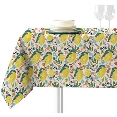 SOKIOS Tovaglia Microfibra Limone - Design Moderno - 60x120 cm SOKIOS Tovaglia Microfibra Limone - Design Moderno - 60x120 cm