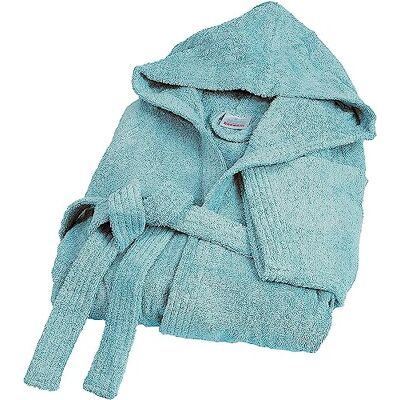 Bassetti Accappatoio 100% Spugna di Puro Cotone Tinta Unita Lungo con Cappuccio e Tasche Altamente Assorbente Adulto Unisex vari colori e taglie da S a 5XL Bassetti Accappatoio 100% Spugna di Puro Cotone Tinta Unita Lungo con Cappuccio e Tasche Altamente Assorbente Adulto Unisex vari colori e taglie da S a 5XL