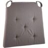 IKEA JUSTINA  Cuscino imbottito per sedia, 1 pezzo, colore: Grigio