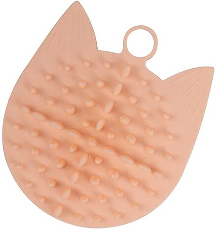 GANAZONO 1 Pc Tiragraffi Per Gatti Scrubber Per Cani Per Il Bagno Auto Massaggiatore Per Gatti Cane Stesso Giocattolo Tiragraffi Gatto Gel Di Silice Inalazione Rosa Forniture Per Gatti