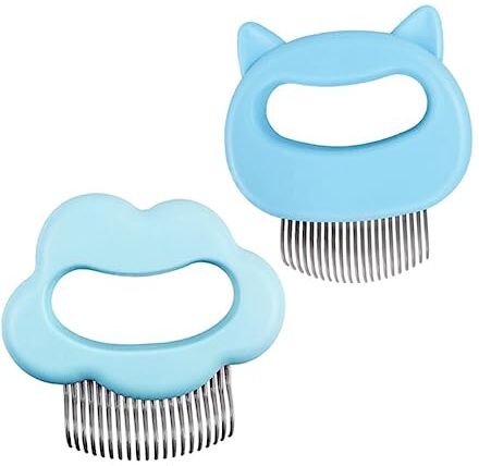 BESPORTBLE 4 Pz pettine per animali domestici pet brush pet comb accessori per cuccioli strumenti per la pulizia della casa pettini spazzola per peli di animali domestici pettine per gatti