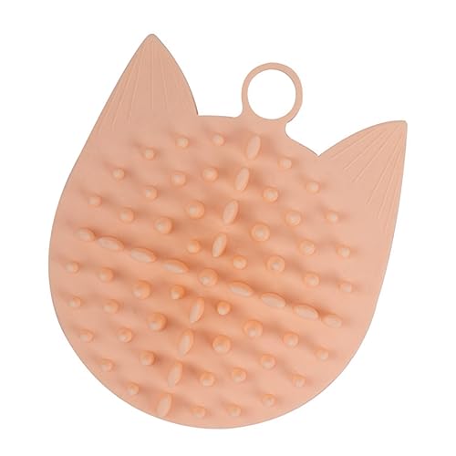 FRCOLOR 1 Pc tiragraffi per gatti tiragraffi da parete per animali domestici shampoo per pet comb giochini per gattini pettine pettini bordo in silicone gatto stesso