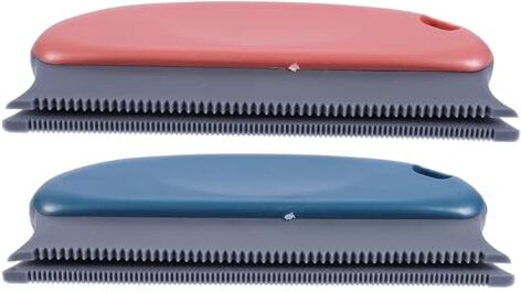 FRCOLOR 2 Pz pettine per animali domestici strumento di toelettatura per lo spargimento spazzola massaggiante per animali domestici pet brush pet comb pettini pettine per di cane AbS