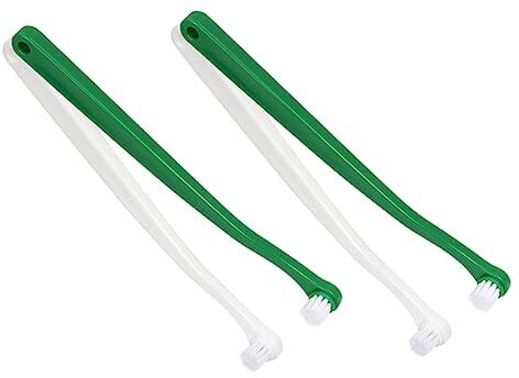 FRCOLOR 4 Pz Spazzolino Da Denti Per Animali Domestici Spazzola Per i Denti Del Cucciolo Giocattoli Da Masticare Kit Di Pulizia Cane Self Spoubre. Plastica Grande Cane Animale Domestico