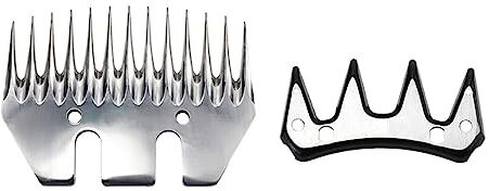 ARINAL RESKIO 1 Set/3 Set/5 Set/10 Set 9T/13t Tosatura Pecore Tosatrici Dente Dritto Tosatura Pecore Lama Taglio Tosatura Pecore Macchina Forbici Taglierina Tosatrice Cavalli (Color : 10set 13T)