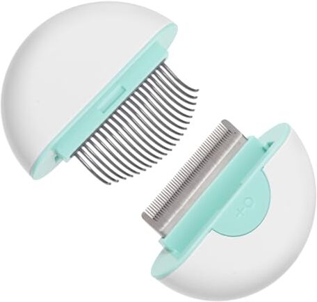 BESPORTBLE 3 Pz spazzola per gatti pettine per toelettatura gatti spazzola per eliminare i pet comb pet grooming brush pettine per cani pettini pettine per di gatto toni della terra