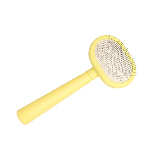 FRCOLOR Cucciolo pettine per animali domestici spazzola per gatti pettine di bellezza per animali domestici cane pet brush pet comb depilatore rimozione dei di gatto manico lungo