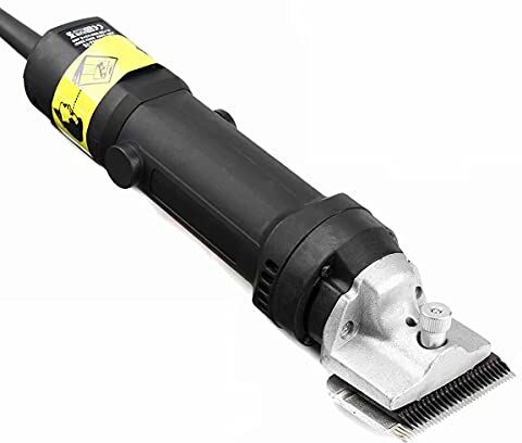 QHYTL 110-240V 320W Elettrico Professionale Animale Cavallo Cammello Cane Cesoie Clipper Pet Capelli Trimmer Capelli Rasoio Macchina di Tosatura 2400R/Min