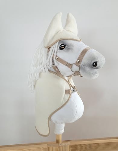 Super Hobby Horse Hobby Horse A3 Derka + paraorecchie Crema